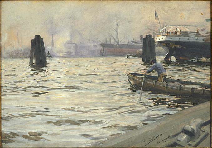 The Port of Hamburg,